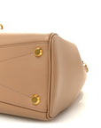 Smooth Calfskin Small Bel Air Carry All Bag Latte
