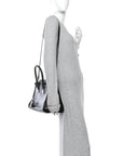 Calfskin Small Sac De Jour Black
