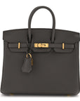 Togo Birkin 25 Gris Meyer