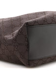 GG Supreme Monogram Large Beatrix Tote Dark Brown