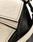 Calfskin Mini Puzzle Bag Soft White Rosemary