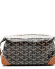 Goyardine Boeing 25 Trousse de Toilette Black Gold