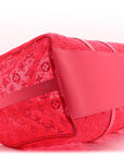 Monogram Fluo See Through Keepall Bandouliere 50 Rose