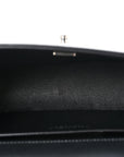 Caviar Quilted Medium Boy Flap Black