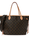 Monogram Inside Out Neverfull Bandouliere MM Rouge Sari