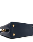 Taurillon Kintsugi Capucines MM Navy