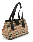 Haymarket Check Eden Tote Chocolate