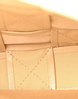 Paper Calfskin Maxi Intrecciato Cassette Crossbody Bag Porridge