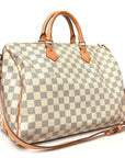 Damier Azur Speedy Bandouliere 35