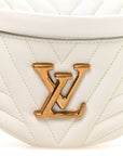 Calfskin New Wave Bumbag Snow
