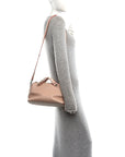 Vitello Dolce Scalloped Studded Medium By The Way Boston Bag Plaster