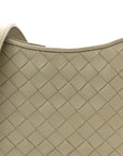 Nappa Intrecciato Small Gemelli Multipocket Bag Travertine Muse