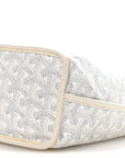 Goyardine Reversible Mini Anjou White