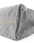 Monogram Denim Onthego MM Washed Grey