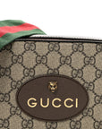 GG Supreme Monogram Web Neo Vintage Shoulder Bag Beige New Acero Crop