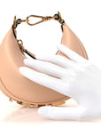 Vitello Grace Matte Nano FNDIgraphy Hobo Charm Light Rose