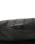 GCCIssima Medium Flat Messenger Bag Black
