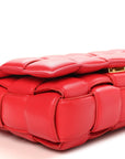 Nappa Maxi Intreccio Padded Cassette Crossbody Bag Firework