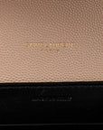 Grain De Poudre Monogram Cassandra Chain Wallet Dark Beige