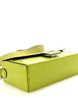 Vitello King FF Lines Embossed Baguette Soft Trunk Wasabi