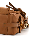 Re-Nylon Medium Explore Shoulder Bag Camel
