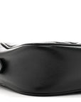 Calfskin Matelasse Small GG Marmont Chain Shoulder Bag Black