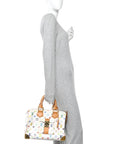 Monogram Multicolor Speedy 30 White