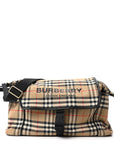 Nylon Vintage Check Logo Diaper Bag