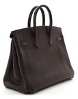 Togo Birkin 25 Chocolate