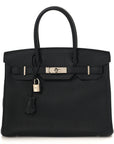 Togo Birkin 30 Black