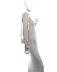 Calfskin Crocodile Embossed Le Chiquito Beige