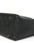 Heritage Grain Check Embossed Medium Dewsbury Tote Black