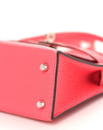 Chevre Mysore Mini Kelly Sellier 20 Rose Lipstick