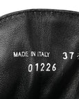 Cavallino Calf Hair Leopard Lace Up Boots 37.5 Miele
