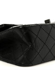 Aged Calfskin Quilted 2.55 Reissue 225 Flap So Black