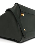 Grained Calfskin Mini Belt Bag Amazone