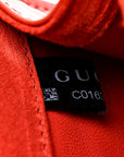 Patent MicroGCCIssima Small Broadway Clutch Red