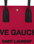 Wool Rive Gauche Tote Fuchsia