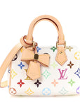 LV X TM Monogram Multicolor Nano Speedy White