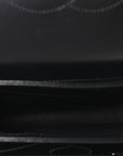 Lambskin Quilted Small Trendy CC Dual Handle Flap Bag Black