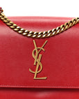 Calfskin Medium Monogram Sunset Rouge Eros