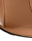 Pebbled Calfskin Small Soho Disco Bag Camelia
