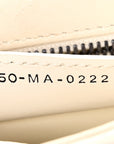 Lambskin Macrocannage Small D1OR Caro Bag Ivory