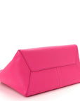 Grained Calfskin Mini The Sack Bag Hot Pink
