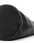 Vitello Daino Bucket Bag Black