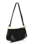 Re-Nylon Spazzolato Re-Edition 2002 Shoulder Bag Black