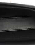 Lambskin Quilted Trendy CC Wallet On Chain WOC Black