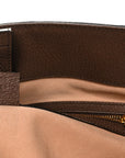 GG Supreme Monogram Medium Ophidia Shopping Tote Brown