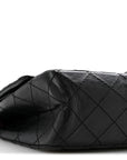 Aged Calfskin Quilted 2.55 Reissue 225 Flap Black