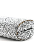Glitter Celeste Clutch Silver